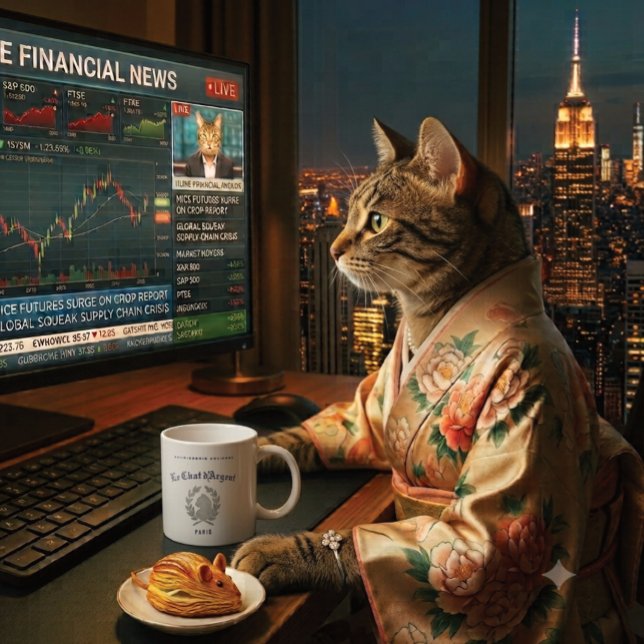 Le Chat d'Argent Klassisk Personlig  Kaffemugg (Skapare uppladdad)