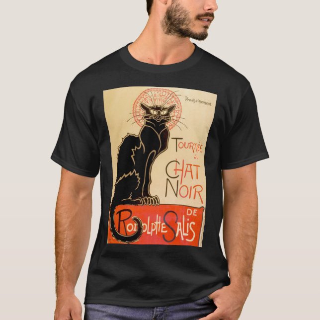 Le Chat Noir  Classic T-Shirt (Framsida)