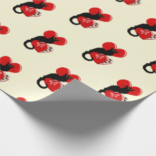 Le Chat Noir Heart Candy Alla hjärtans dag Presentpapper