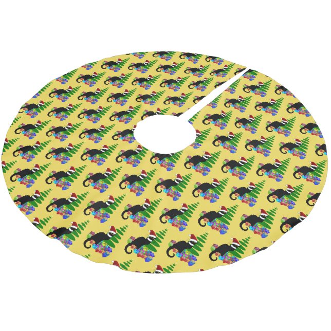 Le Chat Noir Julhatt Jul Julgransmatta Borstad Polyester (Vinklad)
