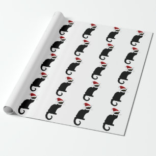 Le Chat Noir Santa mössa jul Presentpapper