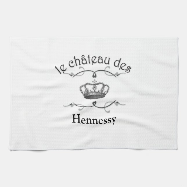 le chateau des DITT NAMN v.2 Kökshandduk (Horisontell)