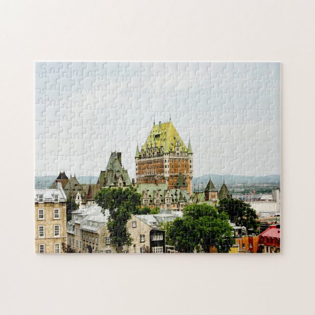 Le Chateau Frontenac Quebec City Pussel (Horisontell)