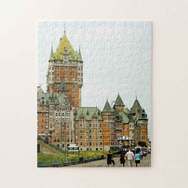 Le Chateau Frontenac Quebec City Pussel (Vertikal)
