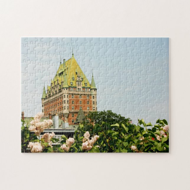 Le Chateau Frontenac Quebec City Pussel (Horisontell)