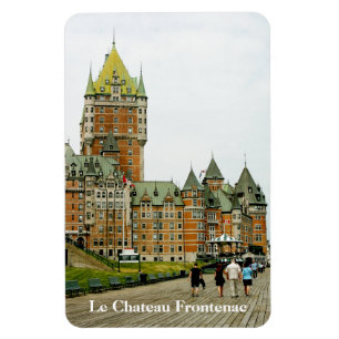 Le Chateau Frontenac Québec stad Kanada Magnet