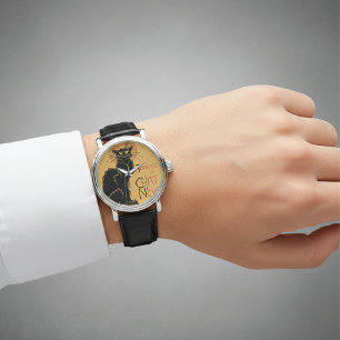 Le Chatta Noir Art nouveau Armbandsur