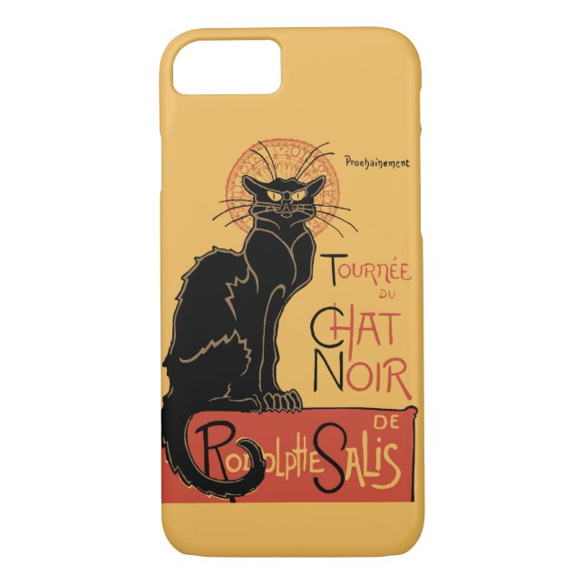 Le Chatta Noir av Steinlen Case-Mate iPhone Skal (Baksida)