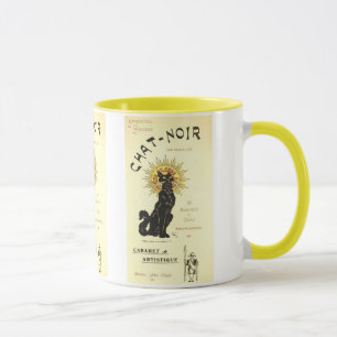 Le Chatta Noir Black Cat Mugg