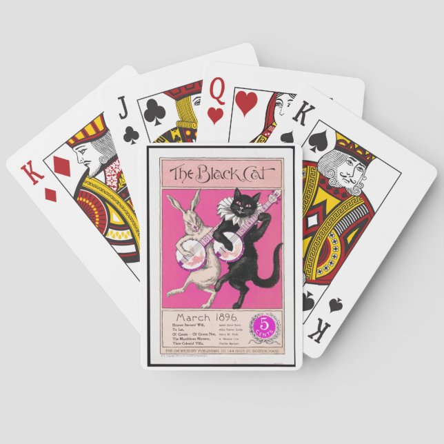 Le Chatta Noir Casinokort (Baksidan)