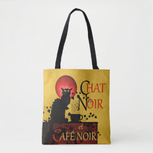 Le Chatta Noir et Café Noir Coffee Tygkasse