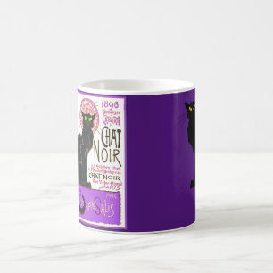Le Chatta Noir i Lila Kaffemugg