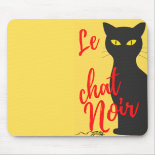 Le Chatta Noir Modern Red and Gult Musmatta