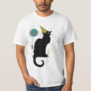 Le Chatta Noir New Years T Shirt