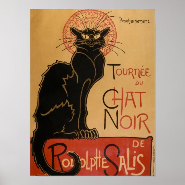 Le Chatta Noir Original Poster (Framsidan)