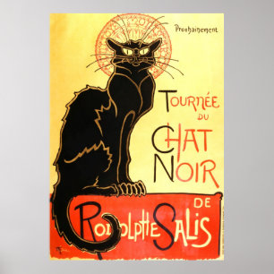 Le chatta noir,Originalaffisch Poster