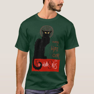Le Chatta Noir Reproduction T Shirt