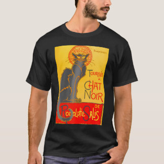 Le Chatta Noir, Svarta katten Art nouveau T Shirt