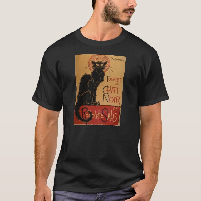 Le Chatta Noir T-Shirt (Framsida)