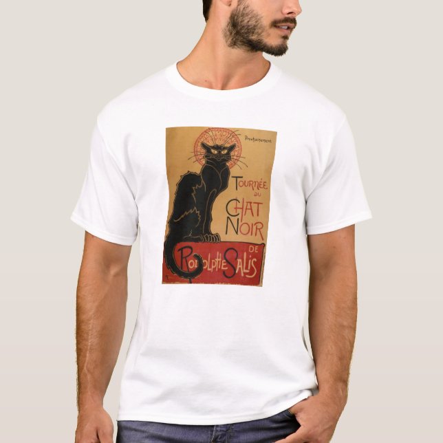 Le Chatta Noir Tee Shirt (Framsida)