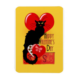 Le Chatta Noir Valentine Day Magnet
