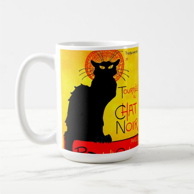 Le Chatta Noir Vintage Kaffemugg (Vänster)