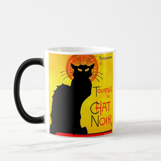 Le Chatta Noir Vintage Magisk Mugg (Vänster)