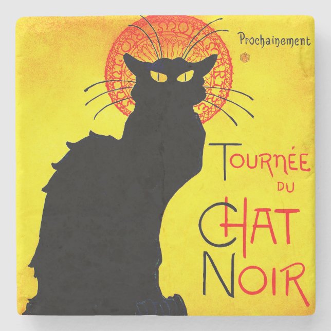 Le Chatta Noir Vintage Stenunderlägg (Framsidan)