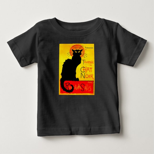 Le Chatta Noir Vintage T Shirt (Framsida)