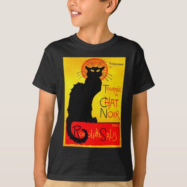 Le Chatta Noir Vintage T Shirt (Framsida)