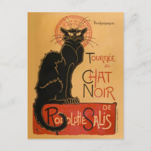 Le Chatta Noir Vykort