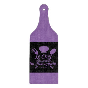 Le chef vous souhaite bon appétit