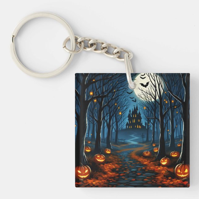 Le chemin de la forêt hantée- Halloween (Framsidan)