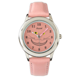 Le Cheshire den genomskinliga kattklockan Armbandsur