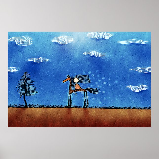 Le Cheval Poster (Framsidan)