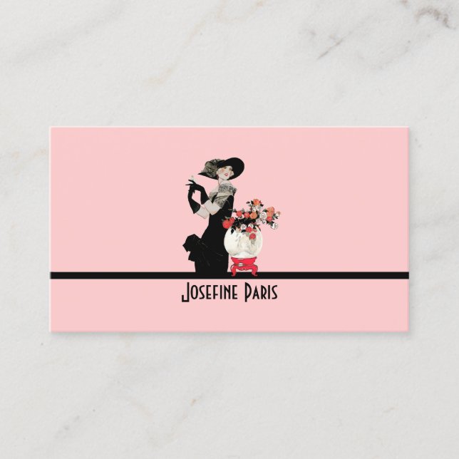 Le Chic Calling - CHANGE FÄRG Affärskort (Framsida)