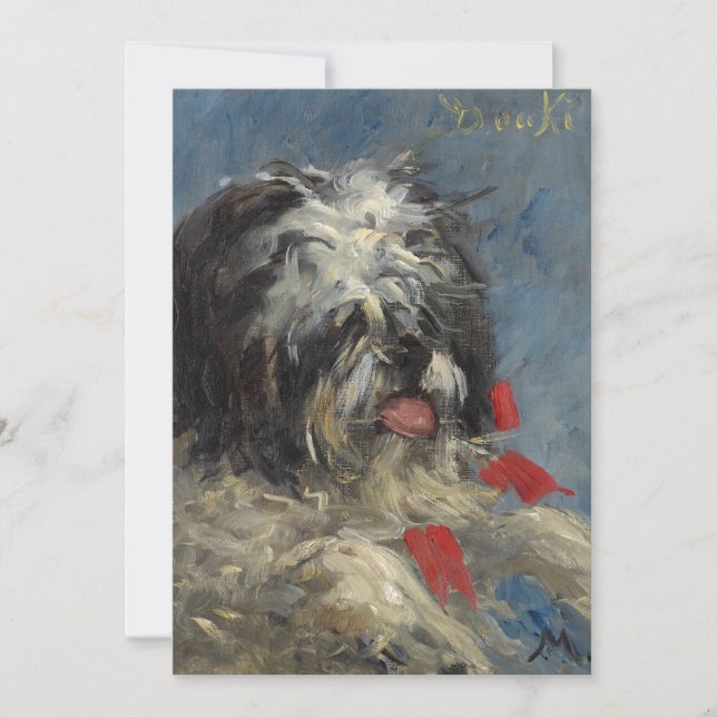 Le Chien "Donki" | Édouard Manet (Framsida)