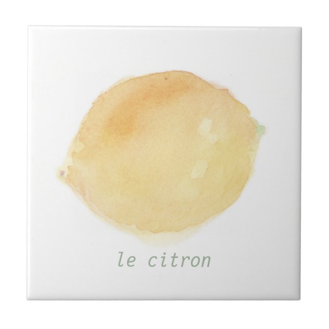 le citron kakelplatta (Framsidan)