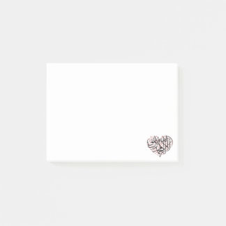 Le Coeur Accented Post-it Block