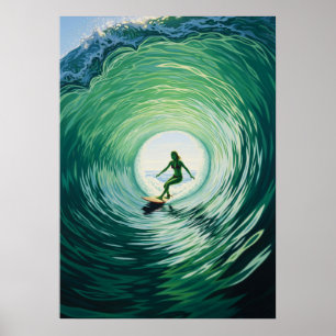 LE COEUR DE LA VAGUE (Wave-hjärtat) Poster
