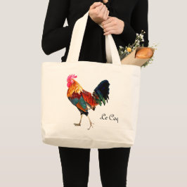 Le Coq Tote Bag Jumbo Tygkasse