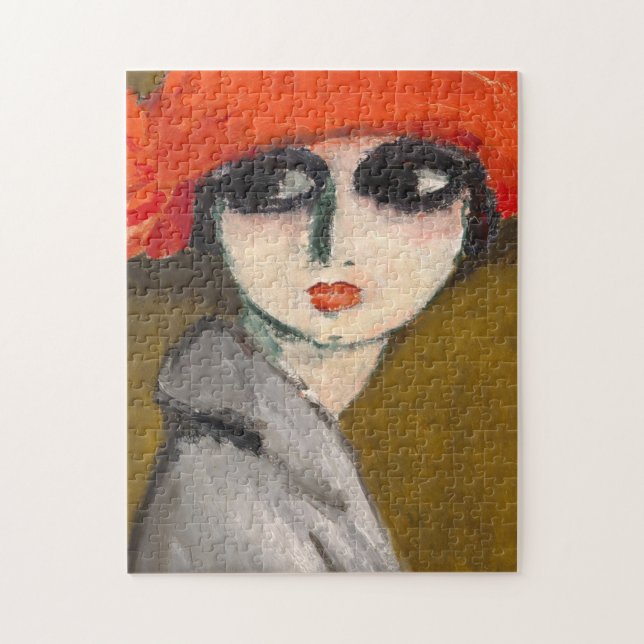 Le Coquelicot (Maj Poppy) från Kees Van Dongen Pussel (Vertikal)