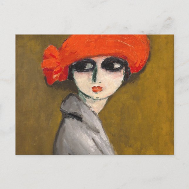 Le Coquelicot (Maj Poppy) från Kees Van Dongen Vykort (Framsida)