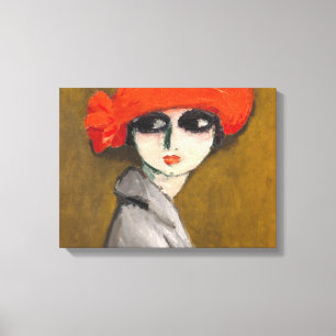 Le Coquelicot (Vallmo Maj) av Kees Van Dongen Canvastryck
