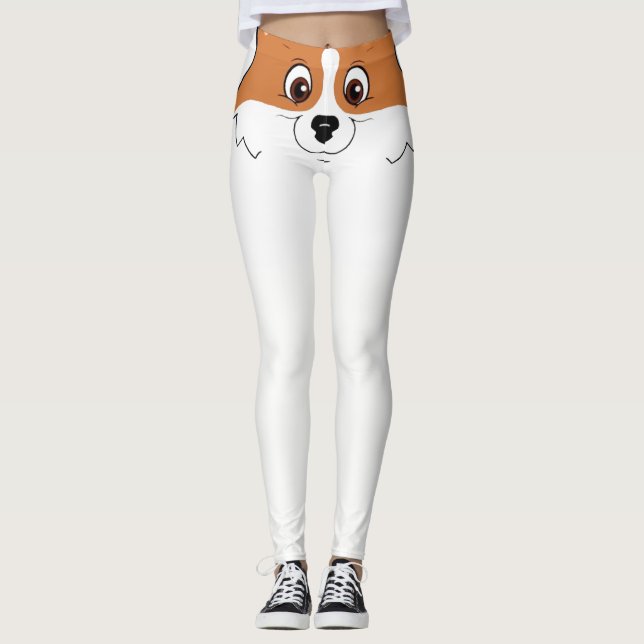 Le corgien leggings (Framsida)