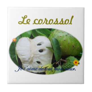 Le corossol kakelplatta