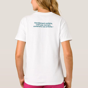 Le Cri des Agneaux : stop harcèlement scolaire T Shirt