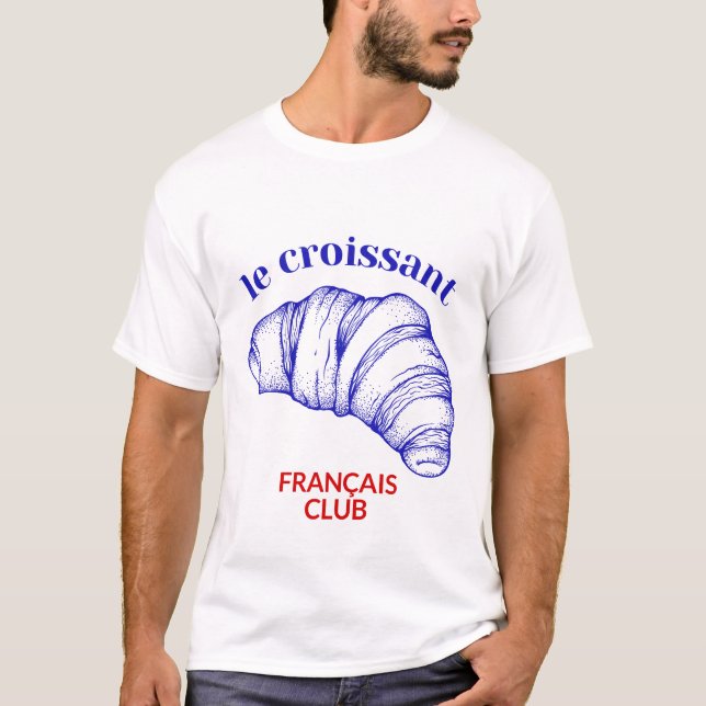 Le croissant klubb t shirt (Framsida)