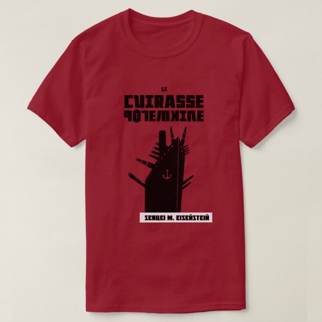 LE CUIRASSE POTEMKINE T-SHIRT (Design framsida)