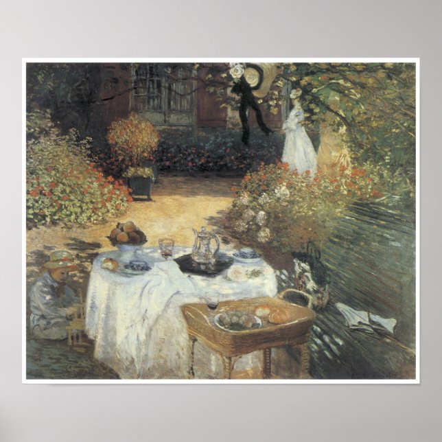 Le Dejeuner, 1873 Poster (Framsidan)